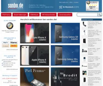 Sanbo.de(RAM Mount Halterungen kaufen) Screenshot