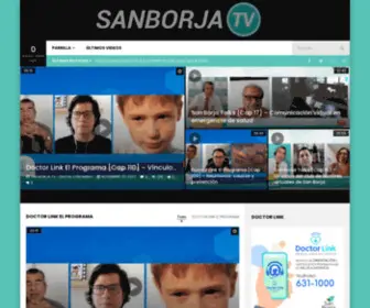 Sanborjatv.com(San Borja TV) Screenshot