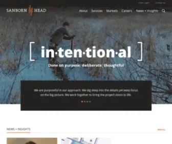 Sanbornhead.com(Sanborn, Head & Associates) Screenshot