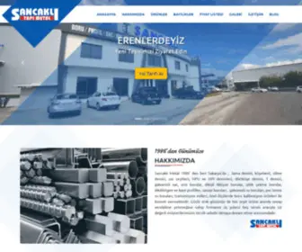 Sancaklimetal.com(Yap) Screenshot