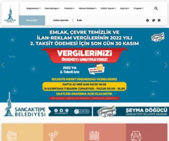 Sancaktepe.bel.tr(Sancaktepe Belediyesi) Screenshot