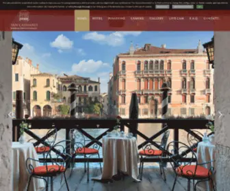 Sancassiano.it(Hotel San Cassiano Venezia) Screenshot