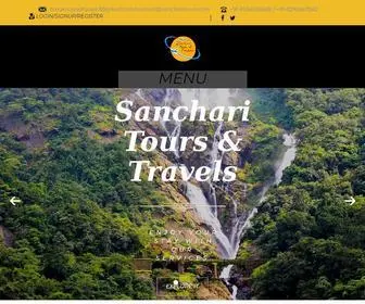 Sancharitours.com(Sanchari Tours N Travels) Screenshot