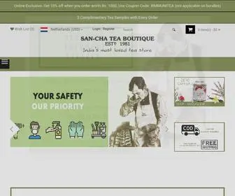 Sanchatea.com(Sancha Tea (Online Boutique)) Screenshot