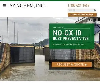 Sanchem.com(Sanchem, Inc) Screenshot