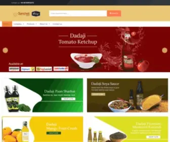 Sanchetiexports.com(Buy Thandai) Screenshot