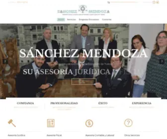 Sanchezmendozaycia.es(Bufete de Abogados en Toledo) Screenshot