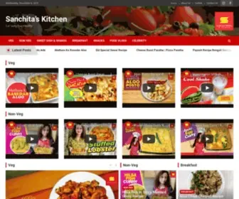Sanchitaskitchen.com(Sanchita&#039;s Kitchen) Screenshot