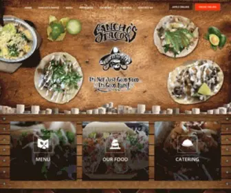 Sanchostacos.com(Delicious Mexican Food in Southern California) Screenshot