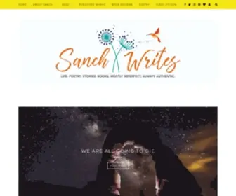 Sanchwrites.com(Sanch Writes) Screenshot