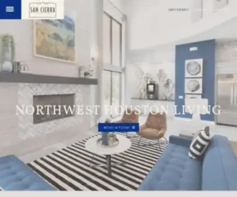 Sancierra-Houston.com(Houston, TX Apartments for Rent) Screenshot