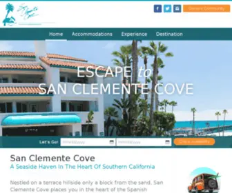 Sanclementecove.com(Vacation Rentals) Screenshot