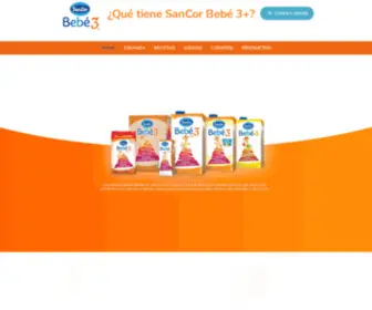 Sancorbebe3.com.ar(Sancor Bebé 3) Screenshot