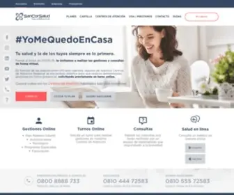 Sancorsalud.com.ar(SanCor Salud) Screenshot