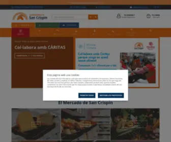 Sancrispin.net(Supermercado Online de Menorca) Screenshot