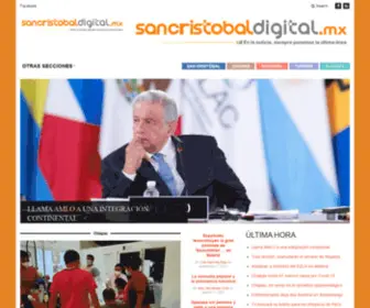 Sancristobaldigital.mx(San Cristobal Digital) Screenshot