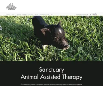 Sanctuaryaat.org(Farm Sanctuary) Screenshot