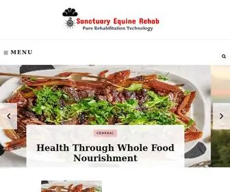 Sanctuaryequinerehab.com(In Sanctuary Equine Rehab we are the Clinic of Physical Rehabilitation and Electrodiagnosis) Screenshot