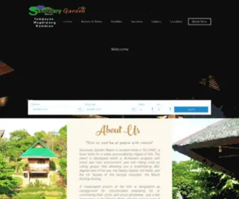 Sanctuarygardenresort.net(Sanctuary Garden Resort) Screenshot