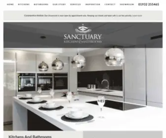 Sanctuarykitchensandbathrooms.co.uk(Sanctuary Kitchens and Bathrooms Surrey) Screenshot