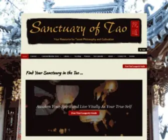 Sanctuaryoftao.org(The Sanctuary of Tao) Screenshot