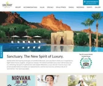 Sanctuaryoncamelback.com(Sanctuary Camelback Mountain Resort &amp; Spa) Screenshot