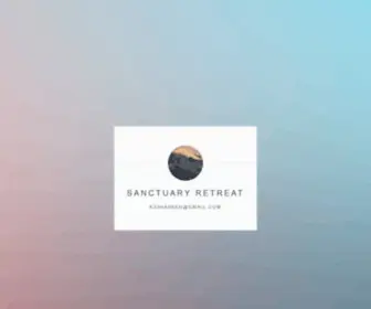 Sanctuaryretreat.com(Sanctuary Retreat) Screenshot