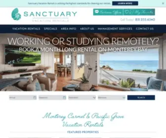 Sanctuaryvacationrentals.com(Sanctuary Vacation Rentals) Screenshot