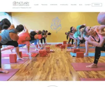 Sanctuaryyo.com(Sanctuary Yoga) Screenshot