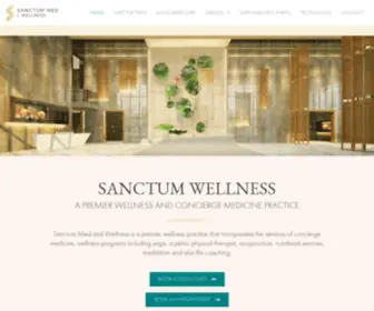 Sanctumwell.com(Santum Wellness Dallas Texas) Screenshot