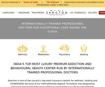 Sanctumwellness.org(Sanctum Wellness and Healing) Screenshot