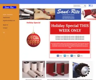 Sand-Rite.com(Sand-Rite Manufacturing Co) Screenshot