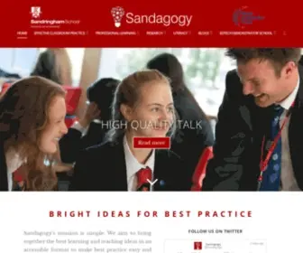 Sandagogy.co.uk(Home) Screenshot