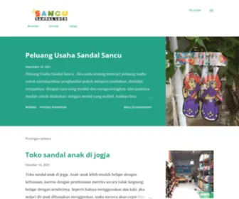 Sandalsancuyogyakarta.com(Pusat Grosir SANDAL SANCU Yogyakarta) Screenshot