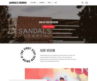 Sandalschurch.com(Sandals Church) Screenshot