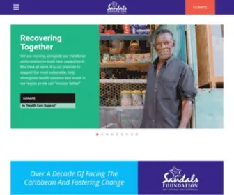 Sandalsfoundation.org(Sandals Foundation) Screenshot