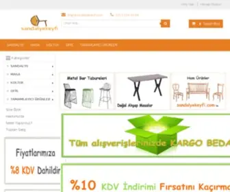 Sandalyekeyfi.com(Sandalye fiyatları) Screenshot