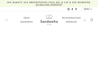 Sandawha-Skincare.com(Sandawha) Screenshot