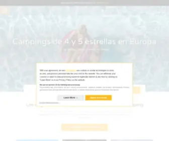 Sandaya.es(Mejores Campings 4 y 5 estrellas) Screenshot