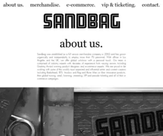 Sandbaguk.com(Sandbagheadquarters) Screenshot