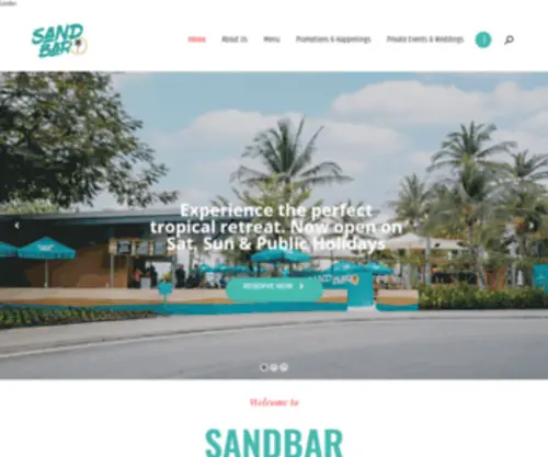 Sandbar.sg(Private Event Restaurant in Sentosa) Screenshot