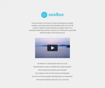 Sandbox.is(Sandbox) Screenshot