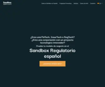 Sandboxspain.com(Sandbox Spain) Screenshot