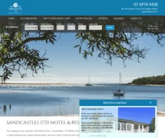 Sandcastles1770.com.au(Sandcastles 1770 Motel & Resort) Screenshot