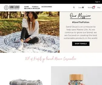 Sandcloudwholesale.com(Sand Cloud Towels®‎) Screenshot