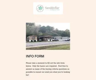 Sanddollarcommunities.com(Sanddollar Communities) Screenshot