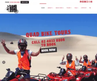 Sandduneadventures.com.au(Sand Dune Adventures) Screenshot