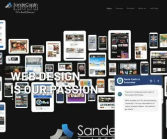 Sandecaplin.com(Website Design & Development) Screenshot