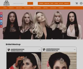 Sandeepkapoormakeover.com(Sandeep Kapoor MUA) Screenshot
