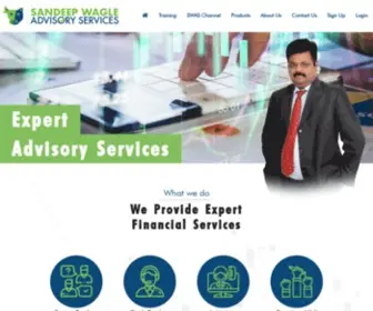 Sandeepwagle.com(Sandeep Wagle Advisory Services) Screenshot